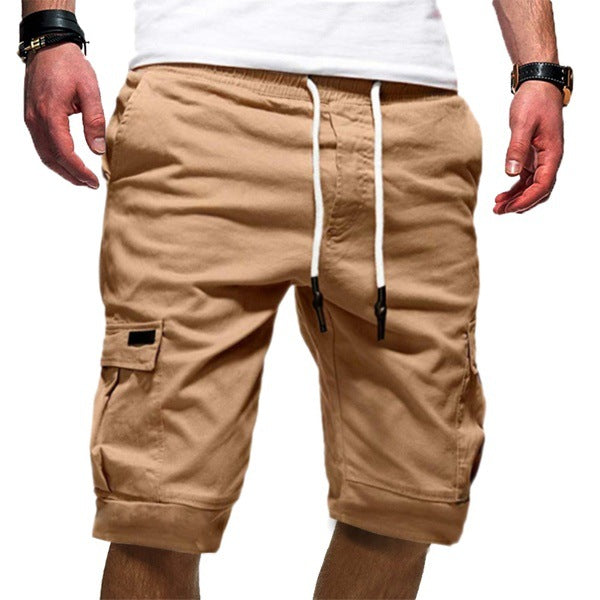 Men's Casual Cargo Shorts | Straight-Leg Summer Shorts in 4 Colours