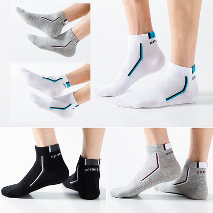 Men's Mesh Boat Socks – Breathable No-Show