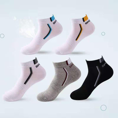 Men's Mesh Boat Socks – Breathable No-Show