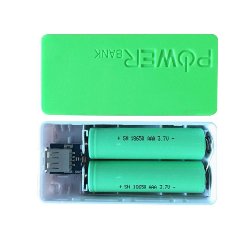 DIY 18650 Power Bank Case & Battery Charger – 5600mAh USB Charging Shell
