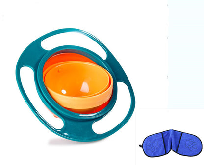 360° Rotating Spill-Proof Baby Bowl