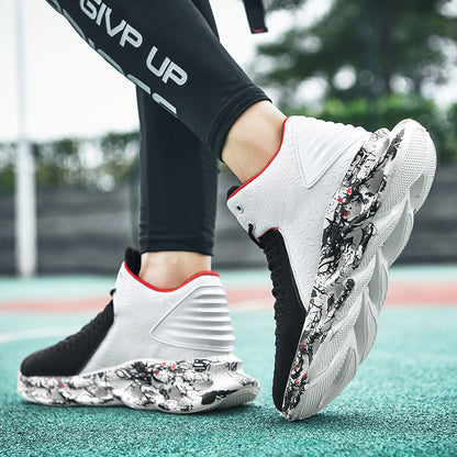 Men's Youth Trend Leisure Trainers – Wear-Resistant Rubber Sole Sports Shoes