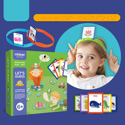 MiDeer Guessing Card Game Interactive Play for Kids Ages 3-6 - JParker Collections