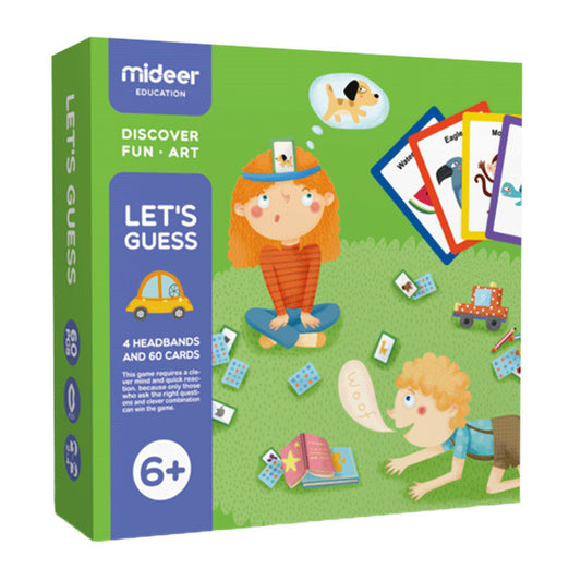 MiDeer Guessing Card Game Interactive Play for Kids Ages 3-6 - JParker Collections
