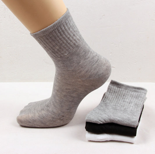 Men's Mid-Tube Sports Socks – Odour-Resistant & Sweat-Absorbing