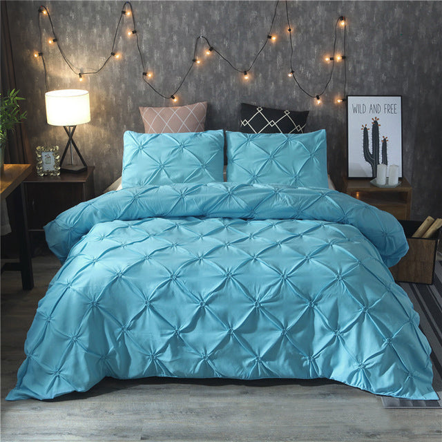 Plain Colour Duvet Cover Bedding Set | 8 Colours, 5 Sizes
