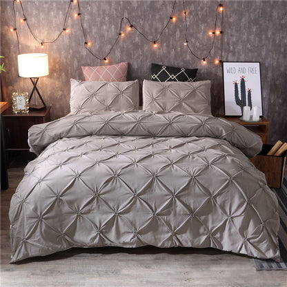 Plain Colour Duvet Cover Bedding Set | 8 Colours, 5 Sizes