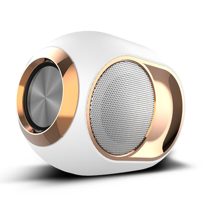 Portable Bluetooth Speaker with Subwoofer Bass