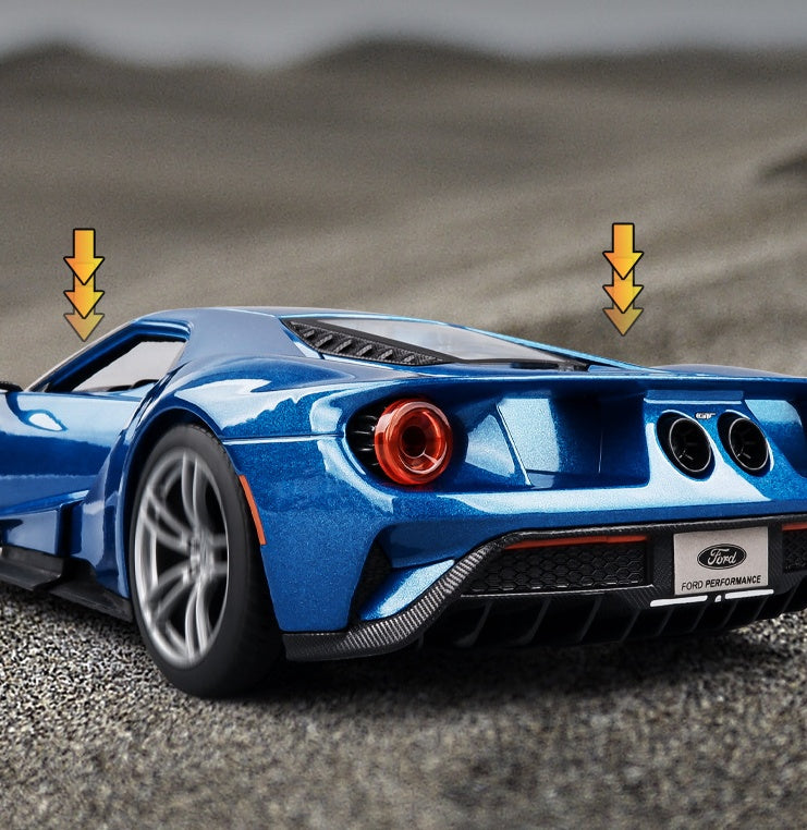 1:18 Scale Alloy Sports Car Model - Die-Cast Kids Toy