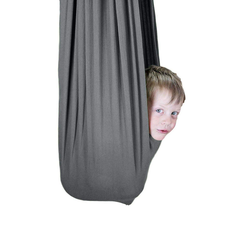 Kids Elastic Nylon Swing Hammock – Indoor & Outdoor Sensory Therapy Seat 100x280cm & 150x280cm
