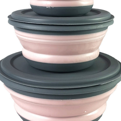 Folding Travel Pet Bowl | Collapsible Dog & Cat Food Water Bowl