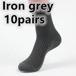 Men's Bamboo Fibre Business Socks – 5 Colours, Multi-Pack