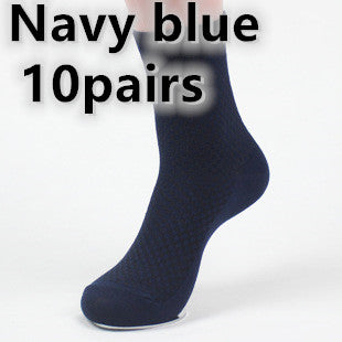 Men's Bamboo Fibre Business Socks – 5 Colours, Multi-Pack