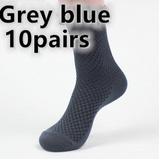 Men's Bamboo Fibre Business Socks – 5 Colours, Multi-Pack