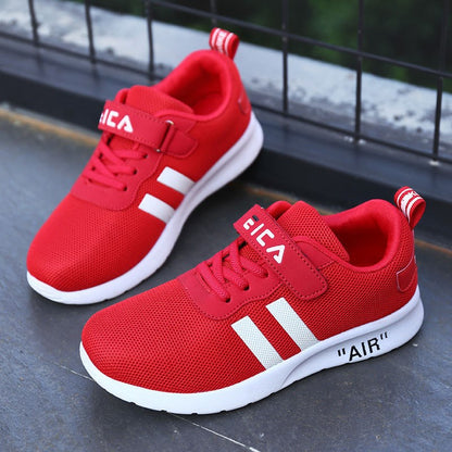 Kids' Mesh Sports Trainers – Breathable Casual Shoes