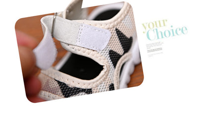 Children's Camouflage Velcro Sandals | Lightweight Beach Shoes