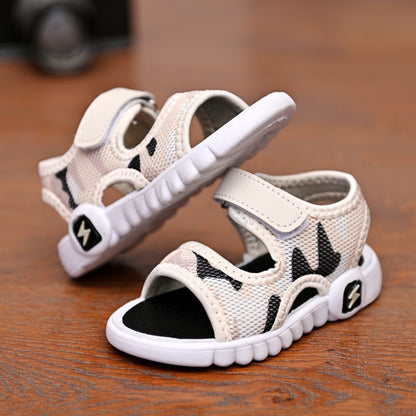Children's Camouflage Velcro Sandals | Lightweight Beach Shoes