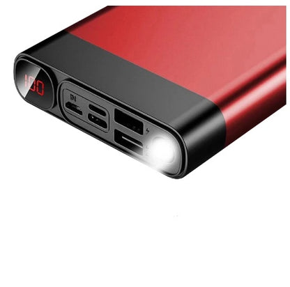 20,000mAh Fast Charge Power Bank – LED Torch, Digital Display & Multi-USB