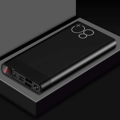 20,000mAh Fast Charge Power Bank – LED Torch, Digital Display & Multi-USB