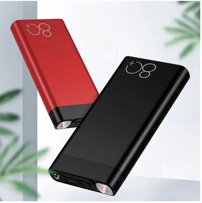20,000mAh Fast Charge Power Bank – LED Torch, Digital Display & Multi-USB