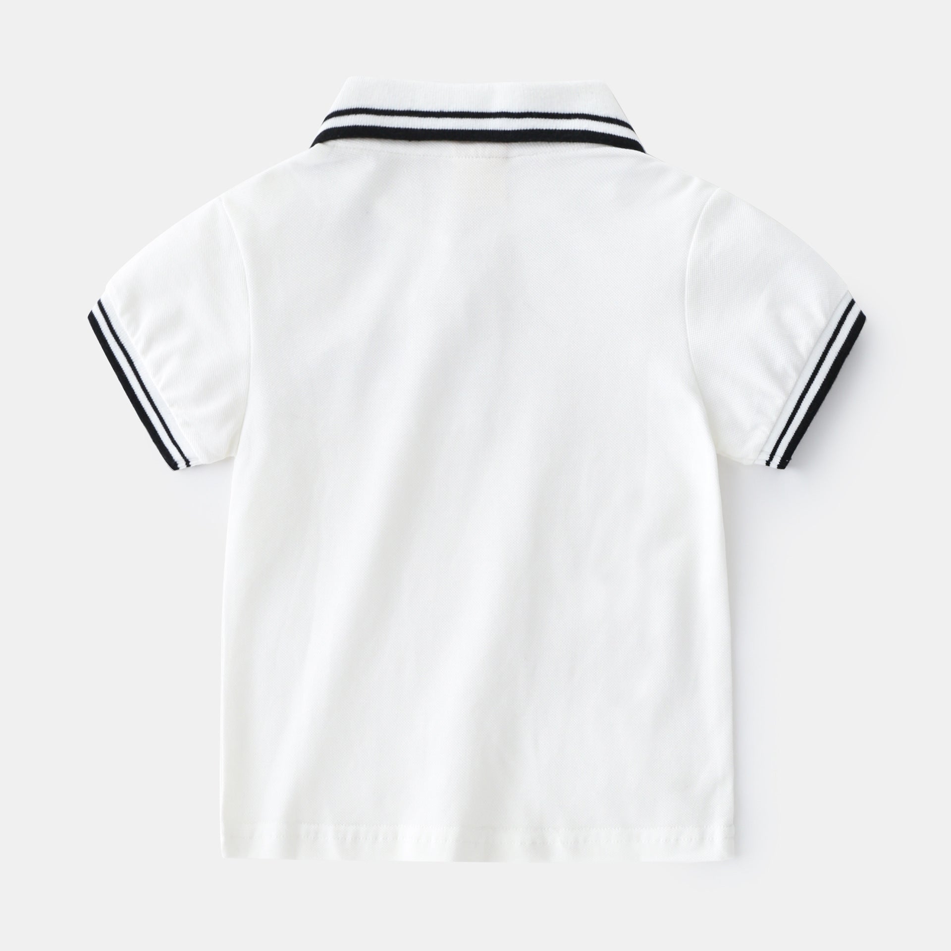 Boys' Short Sleeve Cotton T-Shirt | Round Neck Summer Kids Tee