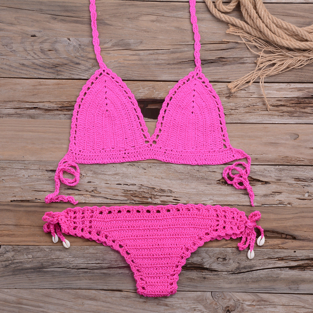 Women's Woven Bikini Set | Lyocell Blend Two-Piece Beach Swimwear S–XL