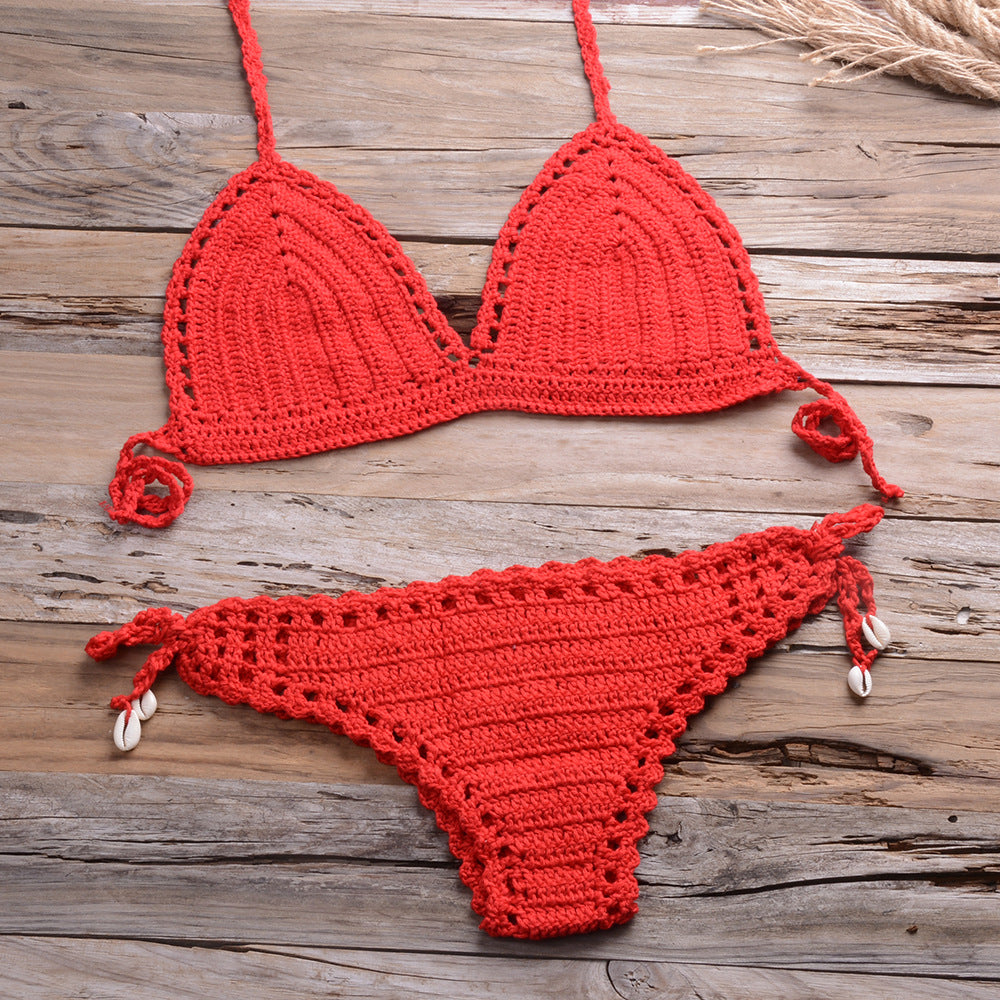 Women's Woven Bikini Set | Lyocell Blend Two-Piece Beach Swimwear S–XL