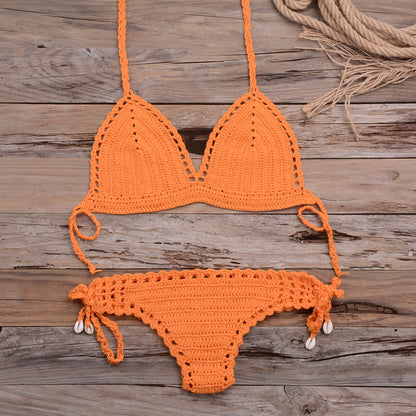 Women's Woven Bikini Set | Lyocell Blend Two-Piece Beach Swimwear S–XL