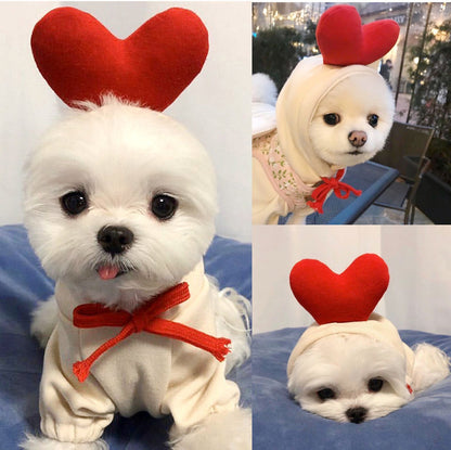 Cute Novelty Dog Hoodie Sweater | Fruit Print Drawstring Coat for Small Dogs