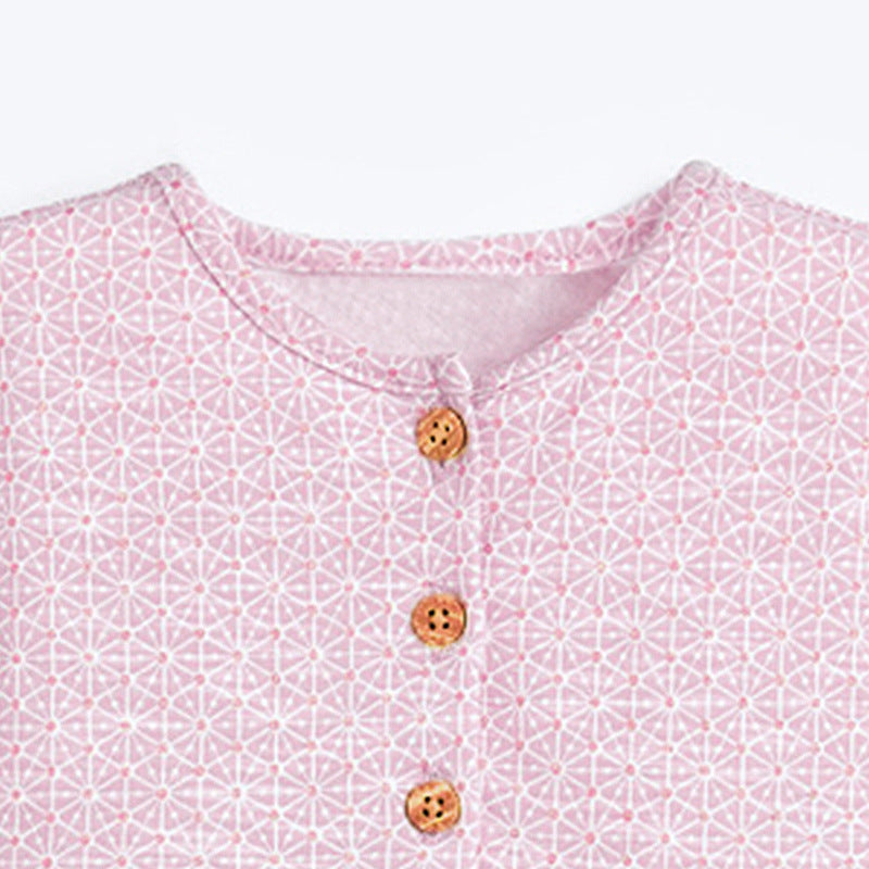 Girls Bunny Cartoon Print Cotton T-Shirt – Summer Top