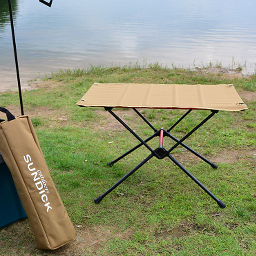 Aluminium Alloy Folding Mesh Camping Table – Lightweight Portable BBQ & Picnic Table