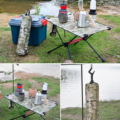 Aluminium Alloy Folding Mesh Camping Table – Lightweight Portable BBQ & Picnic Table