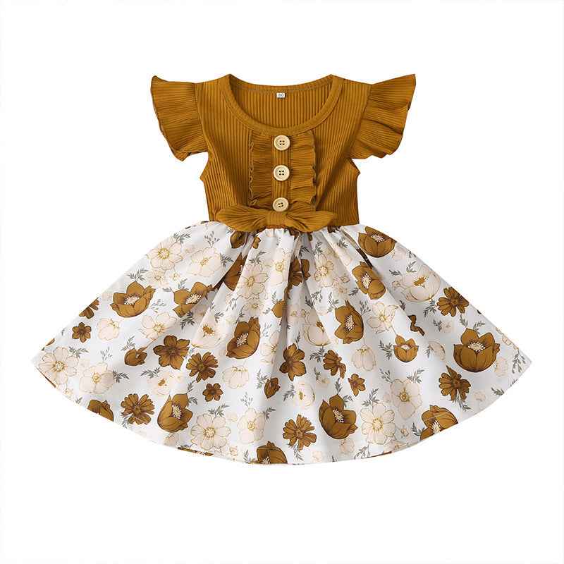Girls Sleeveless Summer Dress – Toddler & Kids Casual Sundress