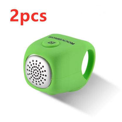 Silicone Bicycle Bell – Elastic Handlebar Horn Black, Blue, Green & Red