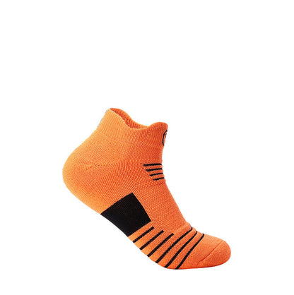 Men’s Towel-Bottom Sports Socks Boat Ankle Mid-Tube 14 Colours