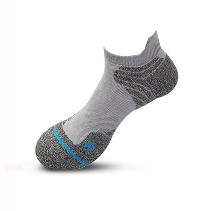 Men’s Towel-Bottom Sports Socks Boat Ankle Mid-Tube 14 Colours