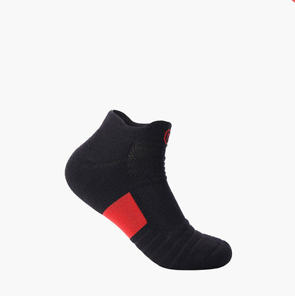 Men’s Towel-Bottom Sports Socks Boat Ankle Mid-Tube 14 Colours