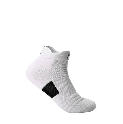 Men’s Towel-Bottom Sports Socks Boat Ankle Mid-Tube 14 Colours