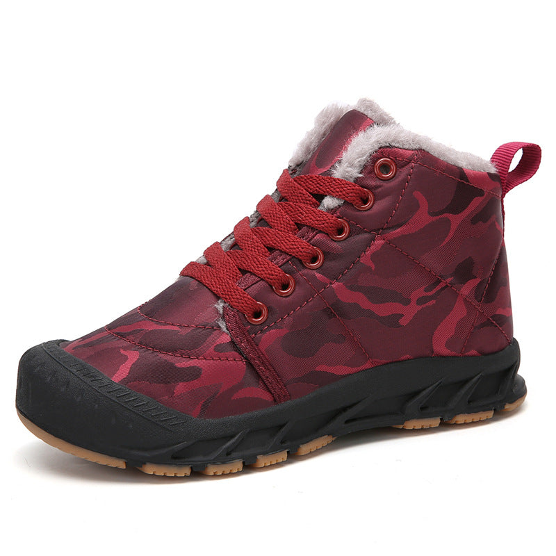 Children's Camouflage Oxford Trainers | Unisex Kids Shoes EU 28-38