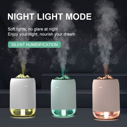 Mini USB Ultrasonic Humidifier with Night Light