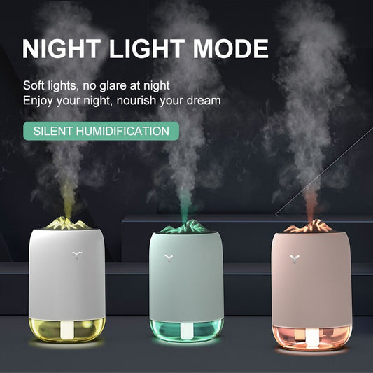 Mini USB Ultrasonic Humidifier with Night Light