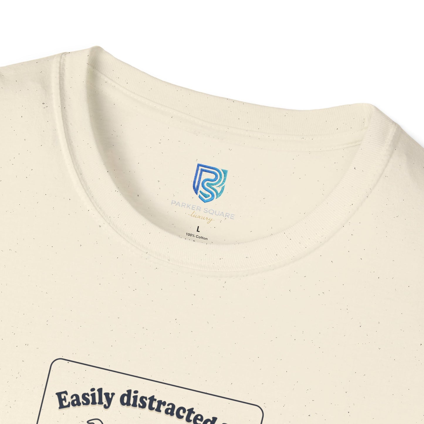'Easily Distracted By…wait, is that a dog?' Cartoon Dog Graphic Tee