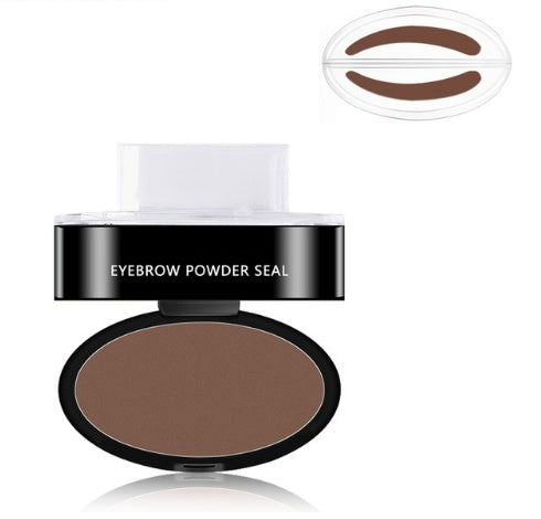 Eyebrow Stamp Powder Kit – Waterproof, 3 Shapes & Shades, Multi-Pack