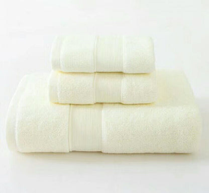Extra Thick Pure Cotton Bath Towel | Soft & Absorbent | 70×140cm