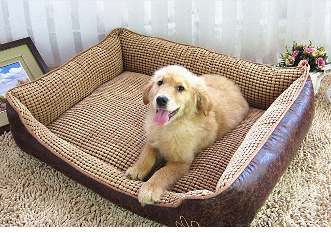 Pet Nest Bed Set | 3 Piece with Blanket & Summer Mat