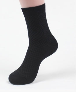 Men's Bamboo Fibre Business Socks – 5 Colours, Multi-Pack