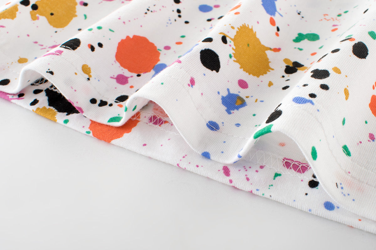 Children's Short Sleeve Printed T-Shirt | Soft Cotton, Unisex