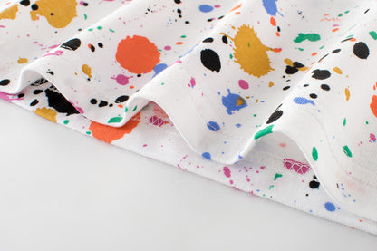Children's Short Sleeve Printed T-Shirt | Soft Cotton, Unisex