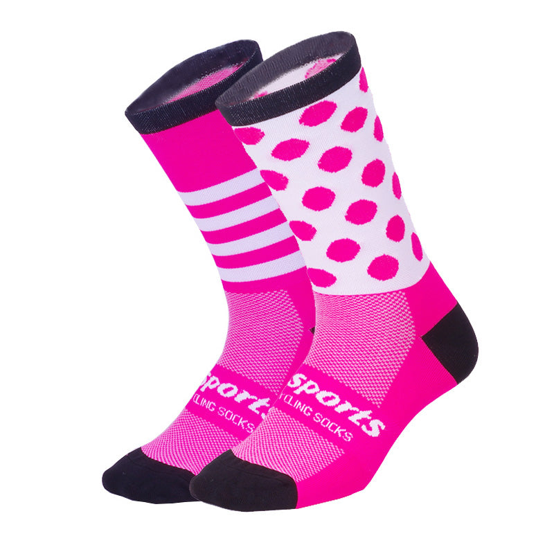 Nylon Cycling & Running Socks 11 Colours S & L