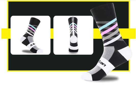 Unisex Nylon Multi-Sport Socks – Cycling Running Basketball Hiking